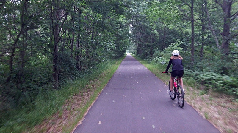 Hart Montague bike trail