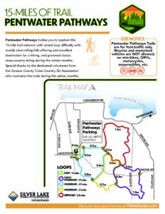 Pentwater Pathway map