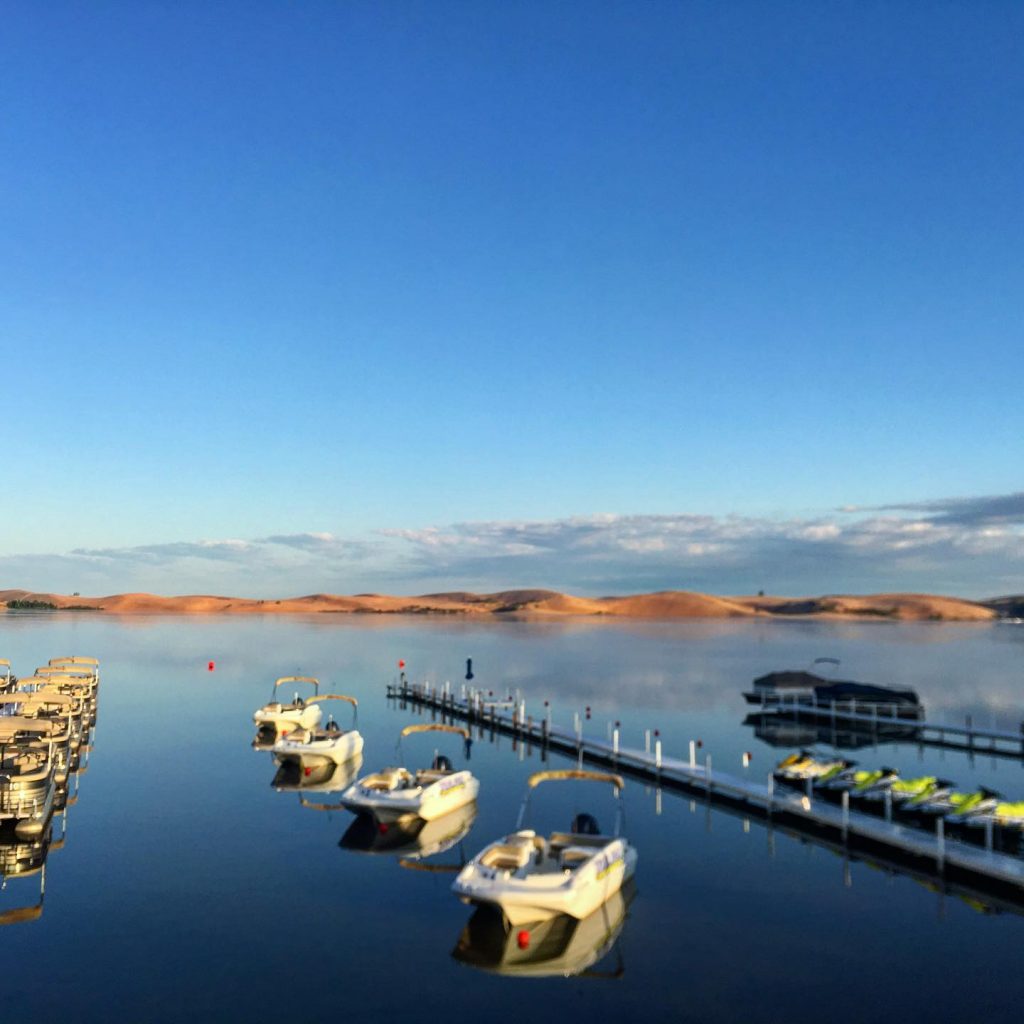 Boats on the water