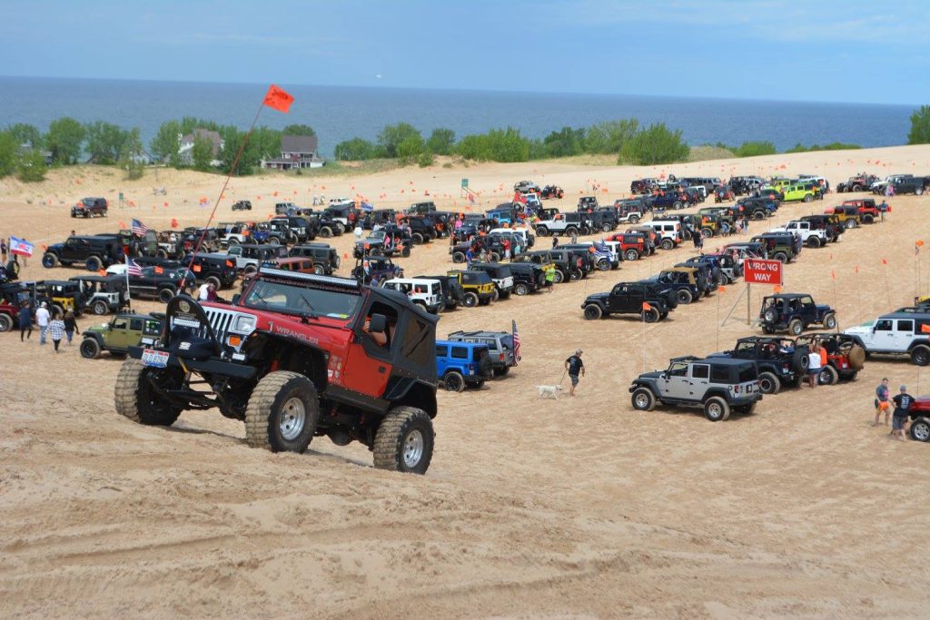 Silver Lake Sand Dunes Jeep Invasion Think Dunes Silver Lake Sand Dunes